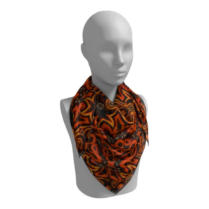 Adinkra square scarf - Yelena Noah Designs