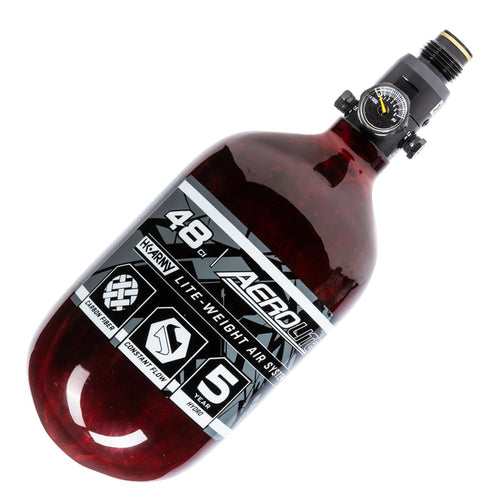 AeroLite Carbon Fiber Tank - 48ci / 4500psi  - Red