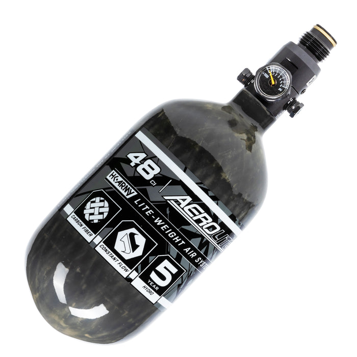 AeroLite Carbon Fiber Tank - 48ci / 4500psi  - Smoke