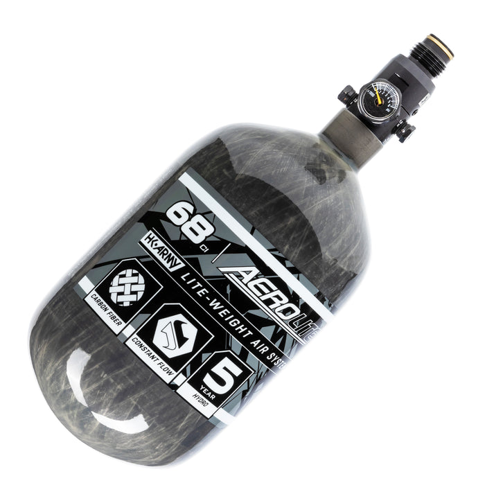 AeroLite Carbon Fiber Tank - 68ci / 4500psi  - Smoke