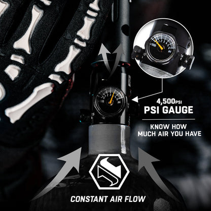 AeroLite Carbon Fiber Tank - 68ci / 4500psi  - Smoke