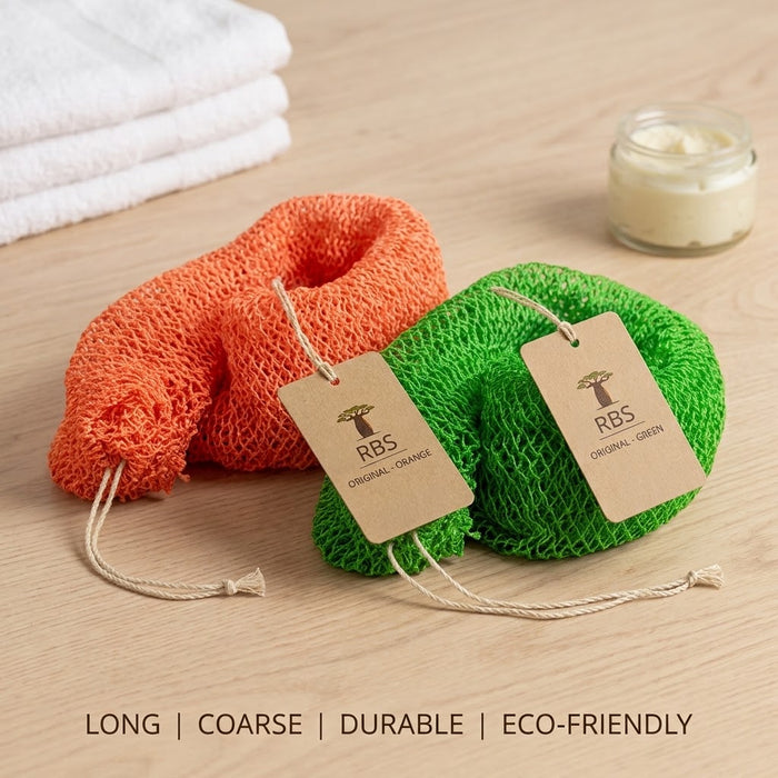 African Exfoliating Sponge (Sapo) – Premium Nylon Body Mesh