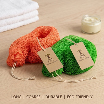 African Exfoliating Sponge (Sapo) – Premium Nylon Body Mesh