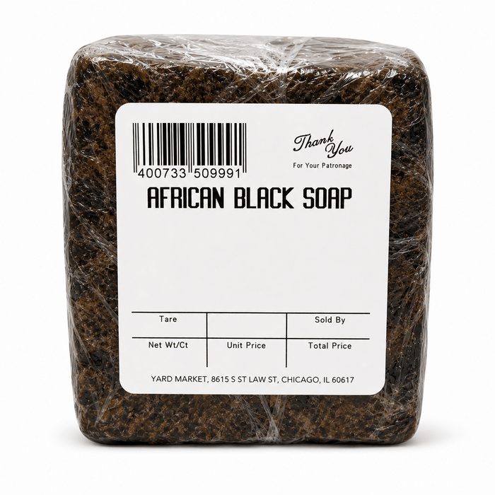 African Natural Black Soap (100% Pure Raw Premium Quality) - Yado African & Caribbean Market
