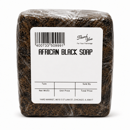 African Natural Black Soap (100% Pure Raw Premium Quality) - Yado African & Caribbean Market