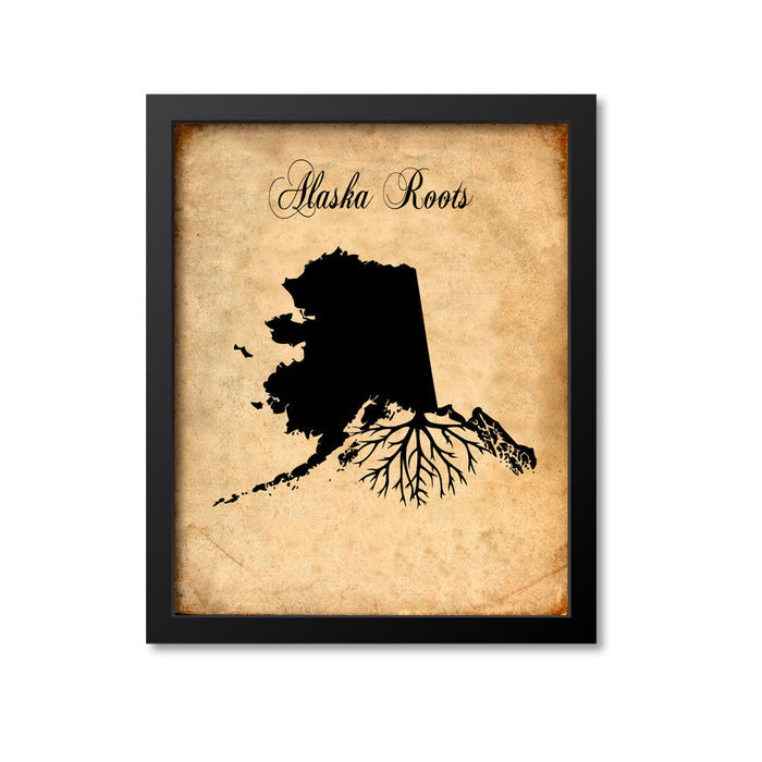Alaska Roots Print