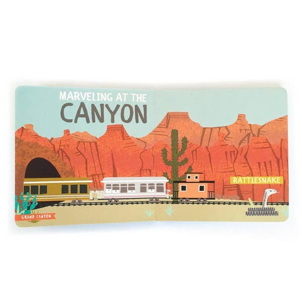 All Aboard National Parks Board Book