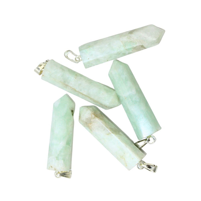 Amazonite Point Pendant