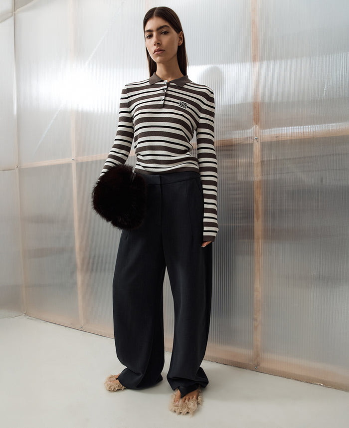 Ana Long Sleeve Polo