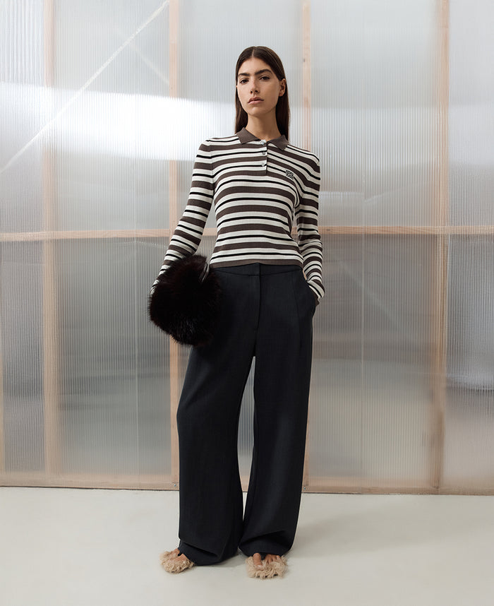 Ana Long Sleeve Polo