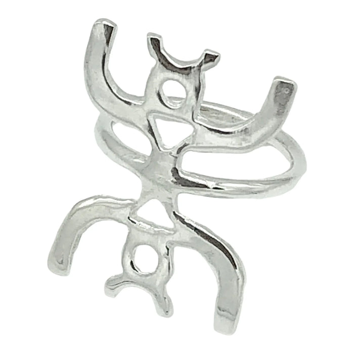 Ancestor Totem Ring Silver - Yelena Noah Designs