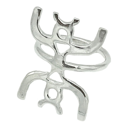 Ancestor Totem Ring Silver - Yelena Noah Designs