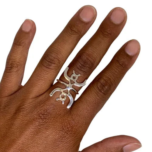 Ancestor Totem Ring Silver - Yelena Noah Designs