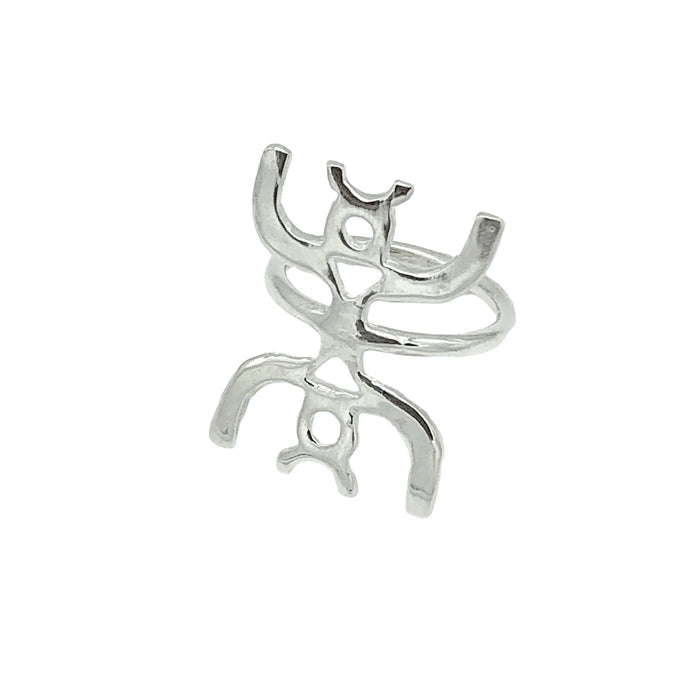 Ancestor Totem Ring Silver - Yelena Noah Designs