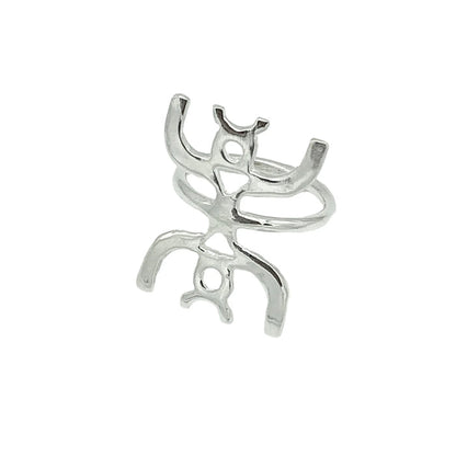 Ancestor Totem Ring Silver - Yelena Noah Designs