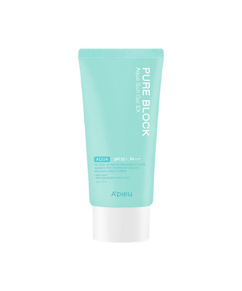 A'PIEU Pure Block Aqua Sun Gel EX Aqua SPF 50+ PA+++ واقي الشمس من ايبيو