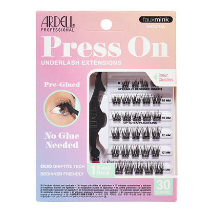 Ardell Professional Press On Pre-Glued Underlash Extensions Cluster