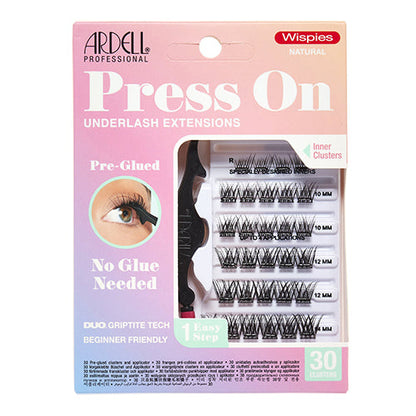 Ardell Professional Press On Pre-Glued Underlash Extensions Cluster
