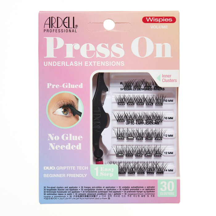 Ardell Professional Press On Pre-Glued Underlash Extensions Cluster