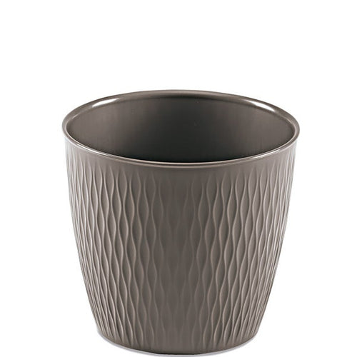 Ariel Round cm.16 (6.3") Quartz Grey