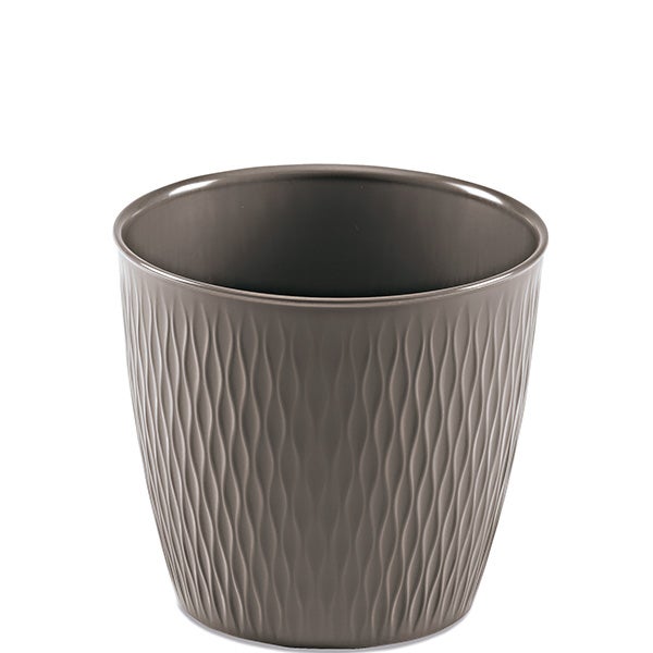 Ariel Round cm.25 (9.8") Quartz Grey