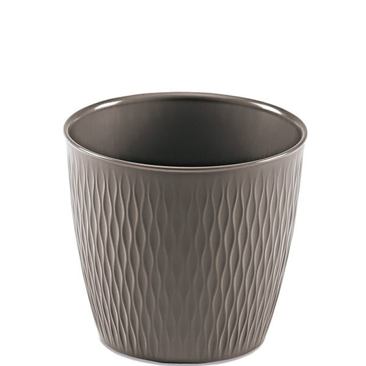 Ariel Round cm.25 (9.8") Quartz Grey