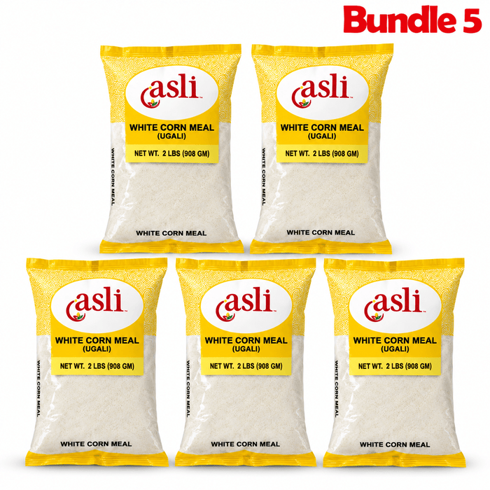 Asli White Corn Meal | Coarse Cornmeal for Cooking - Yado African & Caribbean Market