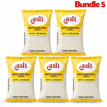 Asli White Corn Meal | Coarse Cornmeal for Cooking - Yado African & Caribbean Market