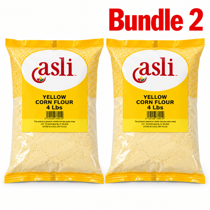 Asli Yellow Corn Flour | Versatile Corn Flour for Cooking - Yado African & Caribbean Market