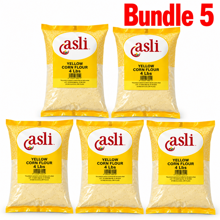 Asli Yellow Corn Flour | Versatile Corn Flour for Cooking - Yado African & Caribbean Market