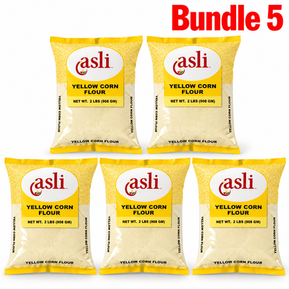 Asli Yellow Corn Flour | Versatile Corn Flour for Cooking - Yado African & Caribbean Market