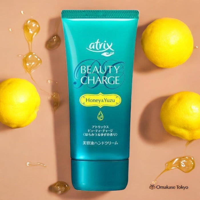 Atrix Beauty Charge Moisturizing Hand Cream Honey & Yuzu Scent 80g