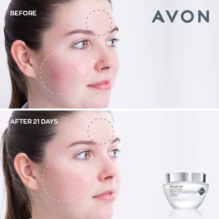 Avon Anew Sensitive+ Dual Collagen Collection Set