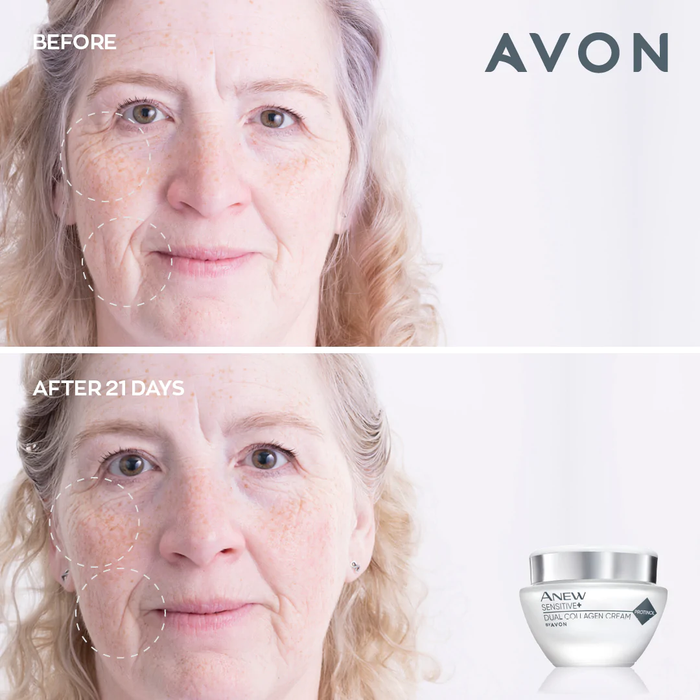 Avon Anew Sensitive+ Dual Collagen Collection Set