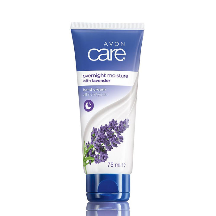 Avon Care Lavender Overnight Moisture Hand Cream - 75ml
