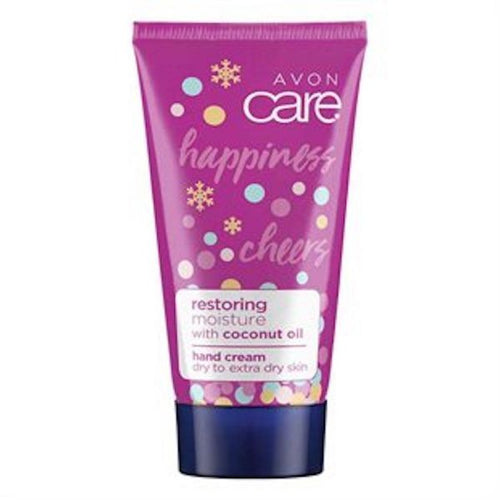 Avon Care Mini Restoring Moisture Hand Cream with Coconut Oil Happiness - 30ml
