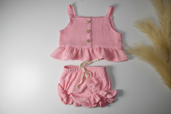 'Azalea' Bloomer set - Flamingo