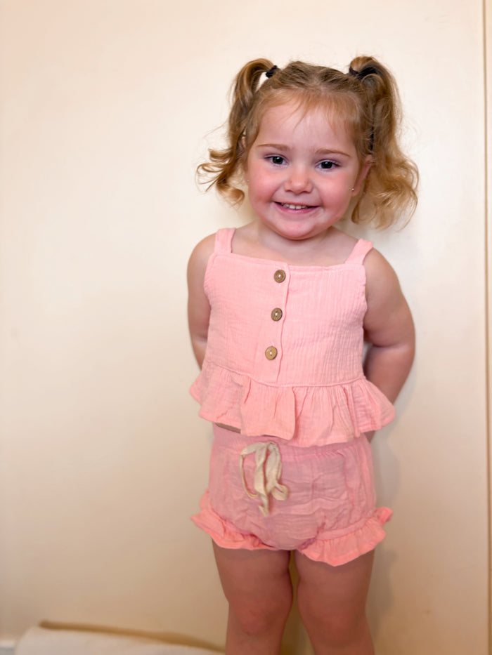 'Azalea' Bloomer set - Flamingo