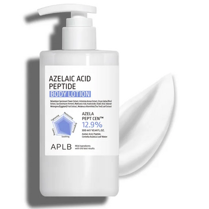 AZELAIC ACID PEPTIDE BODY LOTION – Lotiune de Corp pentru Calmarea, Uniformizarea Si Hidratarea Pielii