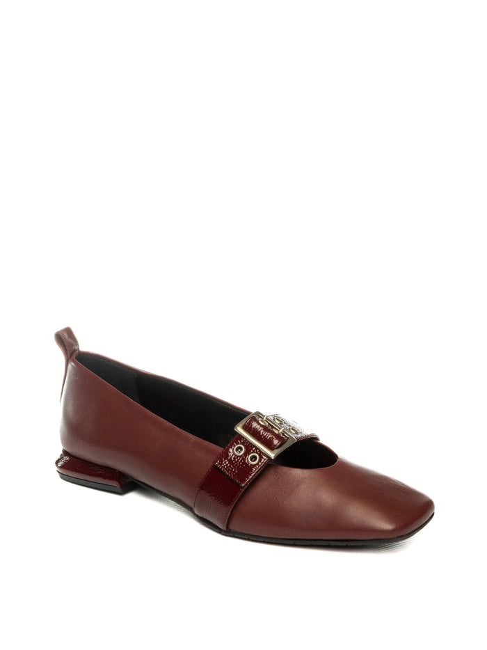 FRANGISOLE Ballerina vitello bordeaux KIG61 VITELLO-BORDEAUX