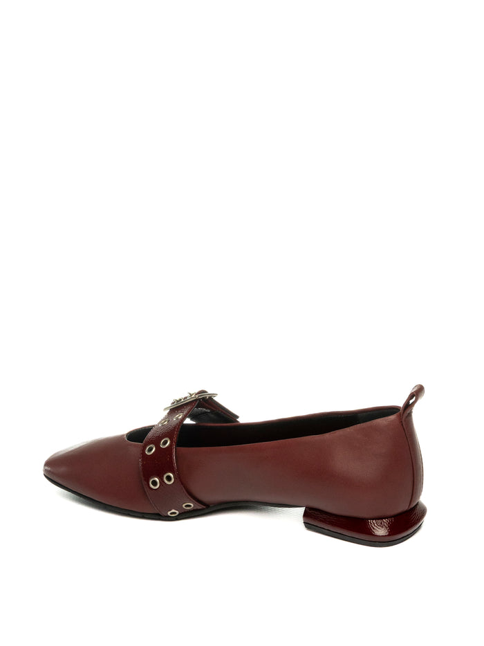FRANGISOLE Ballerina vitello bordeaux KIG61 VITELLO-BORDEAUX