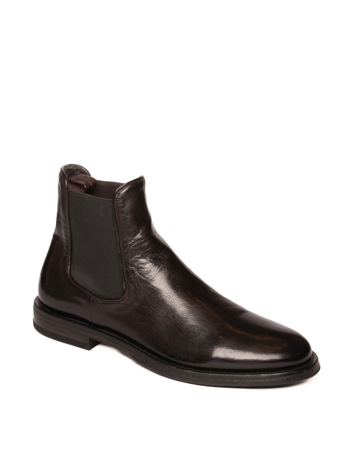 PANTANETTI beatles pelle aubergine<BR/> 16802 LAGOS-AUBERGINE