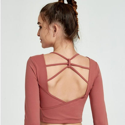 Beautiful Back Fasciola Yoga Long Sleeve