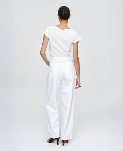 Belted Wide Leg Jean