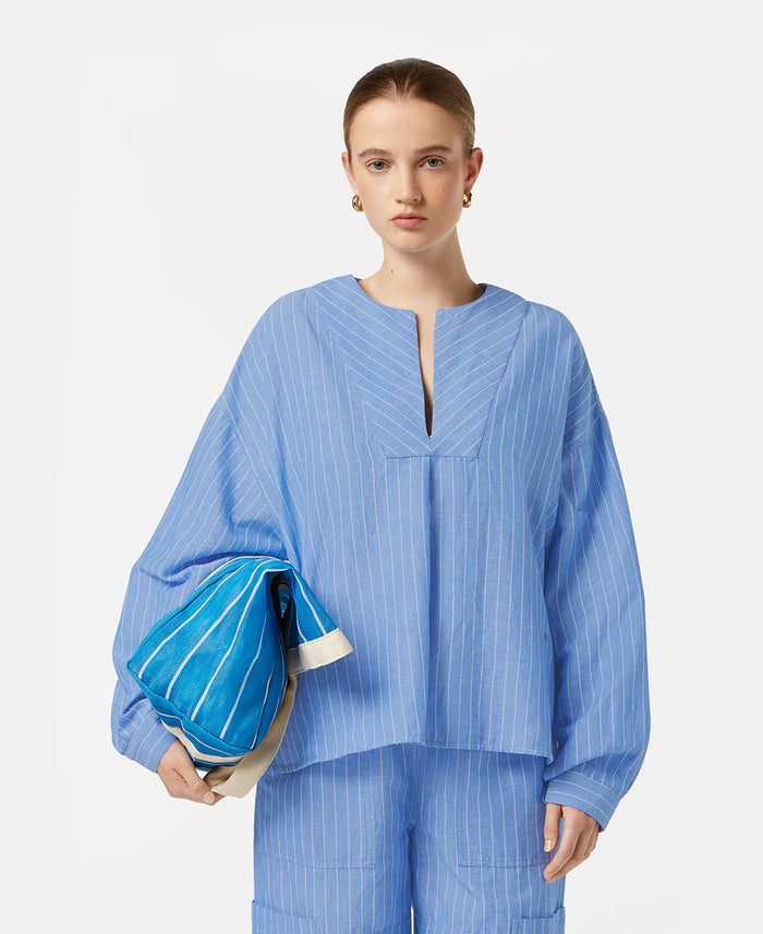Bib Stripe Shirt