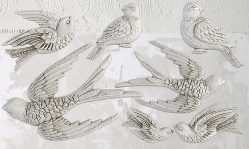 Birdsong Decor Mould by IOD - Iron Orchid Designs