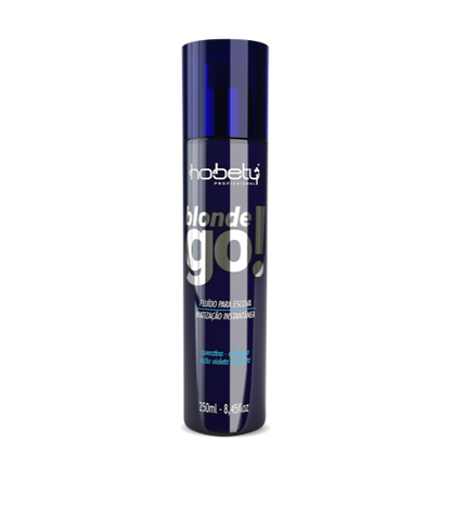 Blonde Go - 250ML / 6.76floz - For blonde and gray hair. Thermo-protection, nutrition, fluid to neutralize yellowish tones. BEST SELLER.