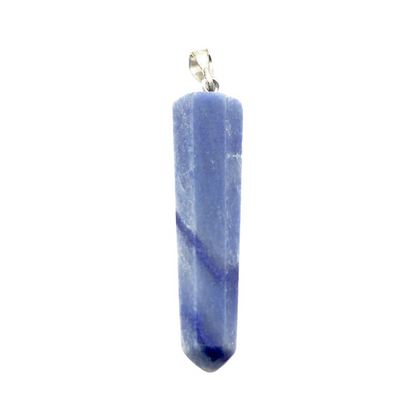 Blue Angel Quartz Point Pendant