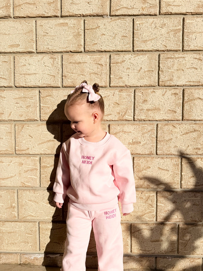 🌸 blush tracksuit