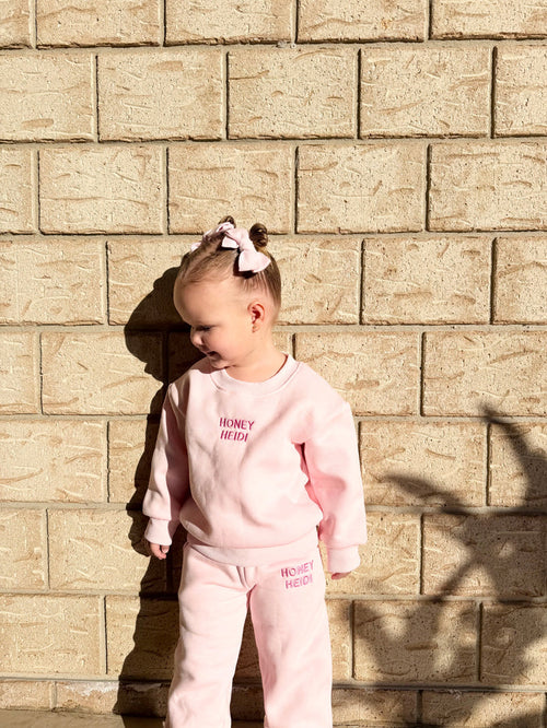 🌸 blush tracksuit